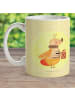 Mr. & Mrs. Panda Tasse Glühwürmchen ohne Spruch in Gelb Pastell