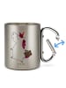Mr. & Mrs. Panda Tasse Einhorn Koffer ohne Spruch in Silber