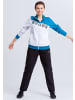 erima 5-C Praesentationsjacke in weiss/oriental blue/colonial blue