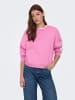 ONLY Sweatshirt in Fuchsia Pink