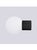 Nice Lamps Wandlampe ORBITAL 1 black H 12 cm