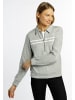 DreiMaster Maritim Sweatshirt in Grau Melange