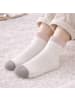 MUNADUNA 5er-Pack Kindersocken mit Hase-Motiv in Rosa-Schwarz