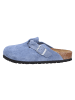 Birkenstock Tieffußbett Pantolette in blau