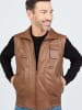 JCC Lederweste BigVest2 in cognac