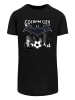 F4NT4STIC Long Cut T-Shirt DC Comics Batman Football Gotham City in schwarz