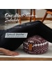 DoYourFitness Yoga-Kissen Vishnu gefüllt Dinkelspelz rund Style 2 Bunt