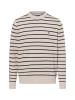 FYNCH-HATTON Pullover in ecru marine - 0001