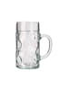 Stölzle 4er Set Bierkrüge Isar in 0,5l + 1l in transparent