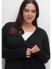 sheego Strickjacke in schwarz