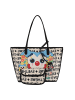 myMo Women 2-In-1 Tote Bag Set in Black Joker