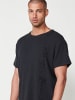 KOROSHI Kurzarm-t-shirt. in SCHWARZ