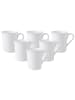 Villeroy & Boch 6er Set Kaffeebecher Cellini in 300 ml in weiß