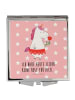 Mr. & Mrs. Panda Klappbarer Spiegel Einhorn Dame mit Spruch in Rot Pastell