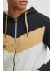 INDICODE Kapuzensweatjacke IDPock in Dunkelblau