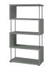 58 aufm Kessel REGAL Elga 66x33x126 Bücherregal Standregal pine green matt lack