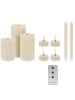 Home&Styling Collection Kerzen in beige