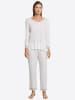 Hanro Pyjama Cira Nightwear in off white