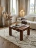 KADIMA DESIGN Couchtisch Massiv-Holz 60 cm breit Wohnzimmer-Tisch Design in Massivholz