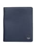 Golden Head Capri Geldbörse RFID Leder 10,5 cm blau
