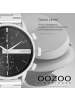 Oozoo Analog-Armbanduhr Oozoo Timepieces silber groß (ca. 45mm)