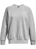 Under Armour Pullover "Essential Flc Os Crew" in Grau