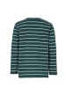 Band of Rascals Longsleeve " Striped " in racing-green-moos