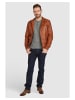 Bugatti Lederjacke BULEONARDO in Cognac