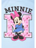 United Labels Minnie Mouse Schlafanzug Pyjama Set Langarm Oberteil mit Hose in blau/schwarz