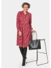 GOLDNER Kurzgröße:  Bequemes Freizeitkleid mit Druck in teerose / gemustert