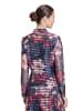 Vera Mont Blazer-Jacke mit Print in Dark Blue/Dark Red