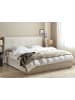 Beliani 2-tlg Doppelbett LORIENT in Beige