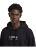 G-Star Raw Text Splatters Relaxed Hoodie Sweater dk black