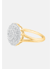 Diamant Exquis Ring aus 375 Gelbgold mit Diamant