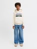 JACK & JONES Junior Kapuzenpullover in Whisper White