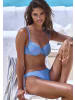 Copenhagen Studios Bügel-Bikini-Top in blau