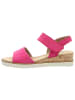 Gabor Sandaletten in pink (Kork/creme)