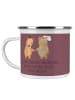 Mr. & Mrs. Panda Campingbecher 2. Hochzeitstag Baumwollhochzeit ... in Kaffa Coffee