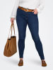 ONLY Carmakoma Skinny Jeans in Dark Blue Denim