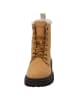 Palado Schnürstiefel Giase in Camel/Dunkelbraun