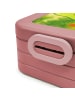 Mr. & Mrs. Panda Snackbox Avocado Kern Design ohne Spruch in Rot Pastell