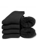 Occulto 6er Pack Warme Kuschelsocken Smilla in Schwarz