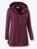 WITT WEIDEN Sweatjacke in burgund