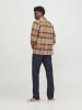Jack & Jones Overshirt in Leather Brown
