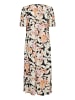 CULTURE Kleid CUaudrey Relaxed fit in Orange/Pink Flower