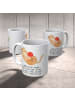 Mr. & Mrs. Panda Tasse Katze Wolle mit Spruch in Weiß