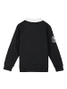 COFI 1453 Wednesday Kinder Sweatshirt, Baumwoll-Polyester Pullover, Langarm in Schwarz