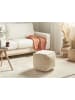 Beliani Pouf ALIPUR in Braun - (W) 40 x (H) 40 x (L) 40 cm