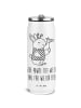 Mr. & Mrs. Panda Sportflasche Fische Astrologie mit Spruch in Weiß