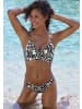 Buffalo Bikini-Hose in schwarz-creme
